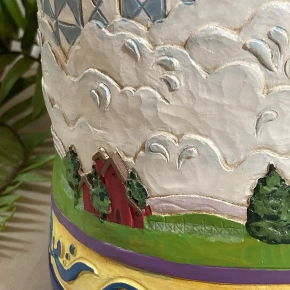 Jim Shore Hot Air Balloon Candle Warmer - Picture 7 of 16